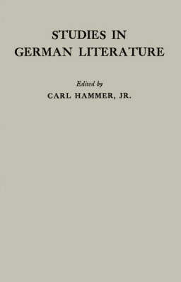 Book cover for Studies in German Literature