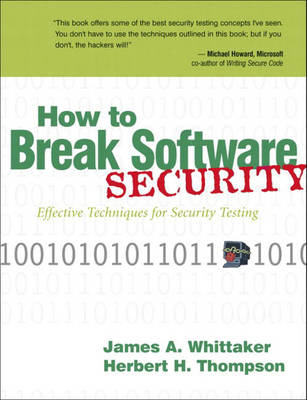 Book cover for How to Break Software Security