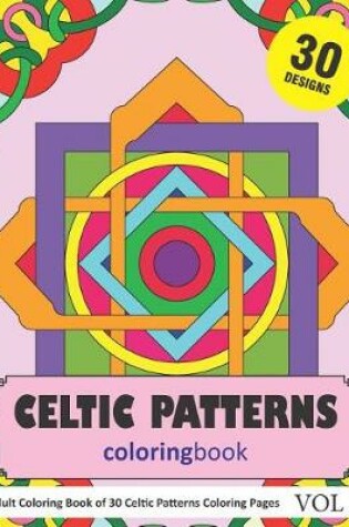 Cover of Celtic Patterns Coloring Book