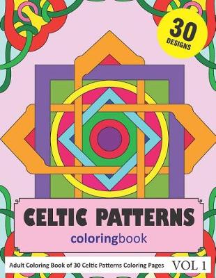 Book cover for Celtic Patterns Coloring Book