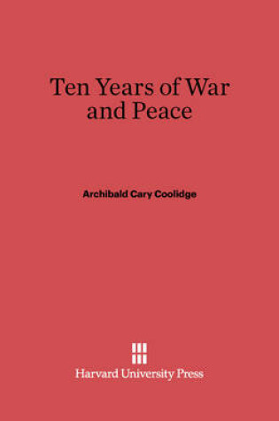 Cover of Ten Years of War and Peace