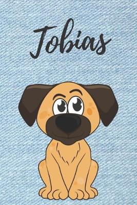 Book cover for Tobias Notizbuch Hunde / Malbuch / Tagebuch