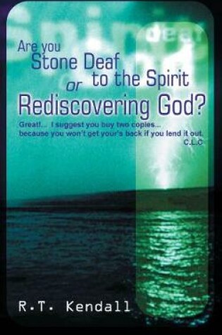 Cover of Are You Stone Deaf to the Spirit or Rediscovering God