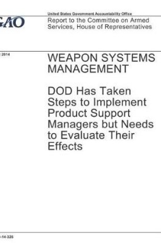 Cover of Weapon Systems Management