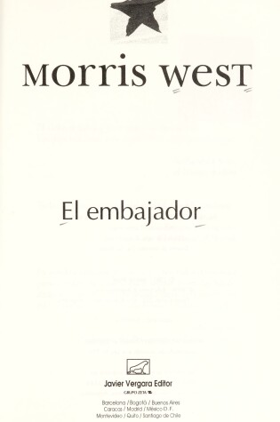 Cover of El Embajador