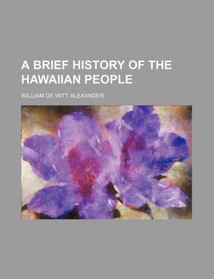 Book cover for A Brief History of the Hawaiian People