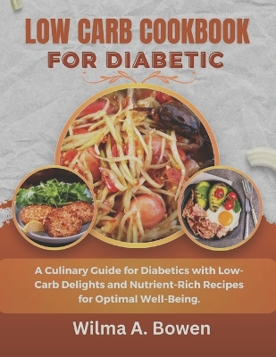 Book cover for Low Carb Cookbook for Diabetic