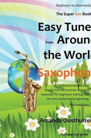 Cover of The Super Sax Book of Easy Tunes from Around the World for Saxophone