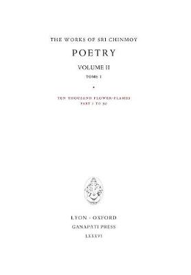Cover of Poetry II, tome 1