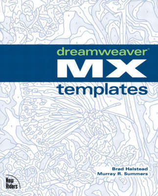 Book cover for Dreamweaver MX Templates
