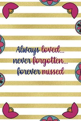 Book cover for Always Loved... Never Forgotten... Forever Missed