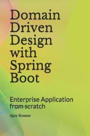 Cover of Domain Driven Design with Spring Boot