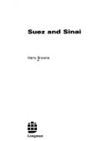 Cover of Suez and Sinai