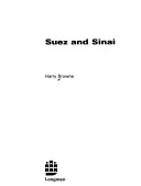 Cover of Suez and Sinai