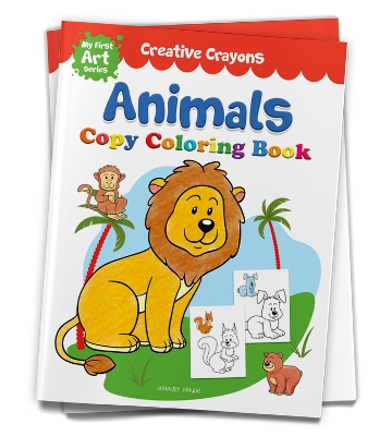 Book cover for Colouring Book of Animals