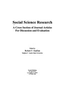 Book cover for Social Science Research