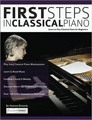 Book cover for First Steps in Classical Piano