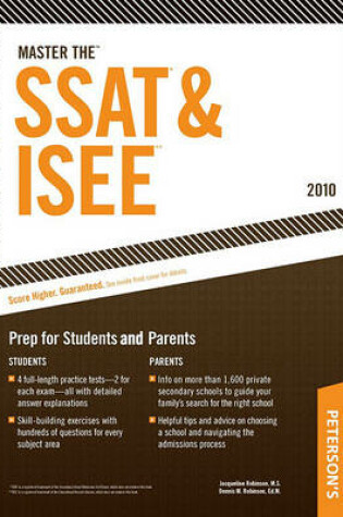 Cover of Master the Ssat* & Isee**
