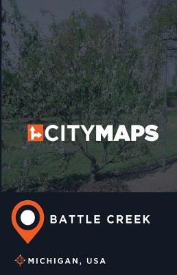 Book cover for City Maps Battle Creek Michigan, USA