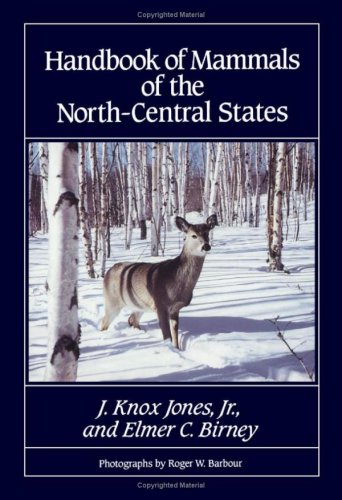 Book cover for Handbook of Mammals of the North-central States