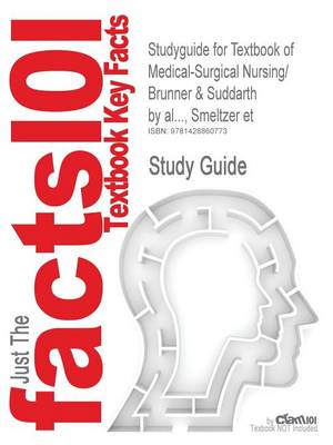 Book cover for Studyguide for Textbook of Medical-Surgical Nursing/ Brunner & Suddarth by Smeltzer, Suzanne C, ISBN 9780781759786