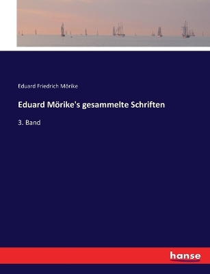 Book cover for Eduard Mörike's gesammelte Schriften