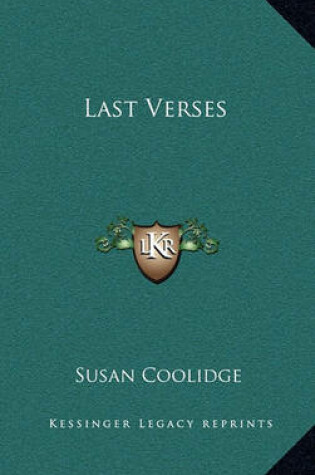 Cover of Last Verses