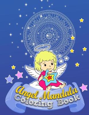 Book cover for Angel - Mandala - Coloring book