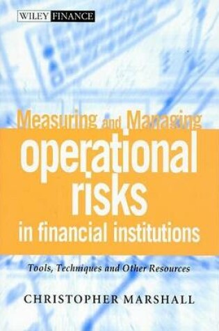 Cover of Measuring and Managing Operational Risks in Financial Institutions