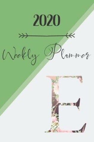 Cover of 2020 Weekly Planner E