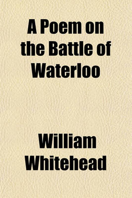 Book cover for A Poem on the Battle of Waterloo