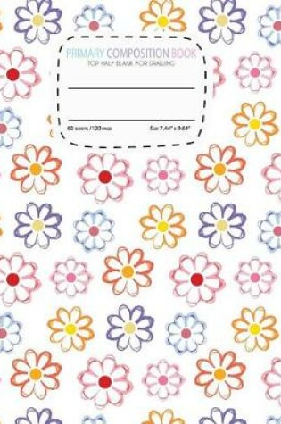 Cover of primary composition book Top Half Blank For Drawing