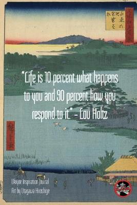 Book cover for "Life is 10 percent what happens to you and 90 percent how you respond to it." - Lou Holtz