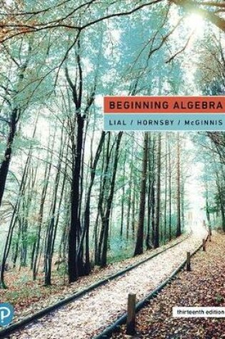 Cover of Beginning Algebra Plus Mylab Math with Pearson Etext -- 24 Month Access Card Package