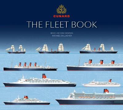 Book cover for Cunard - The Fleet Book