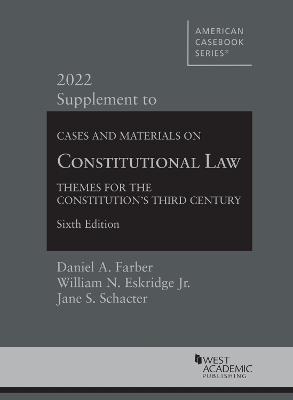 Cover of Cases and Materials on Constitutional Law