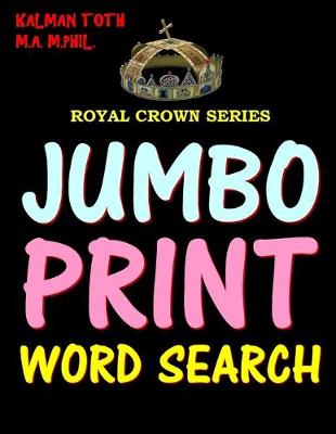 Book cover for Jumbo Print Word Search