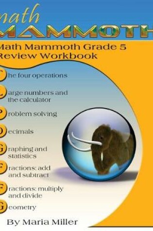 Cover of Math Mammoth Grade 5 Review Workbook