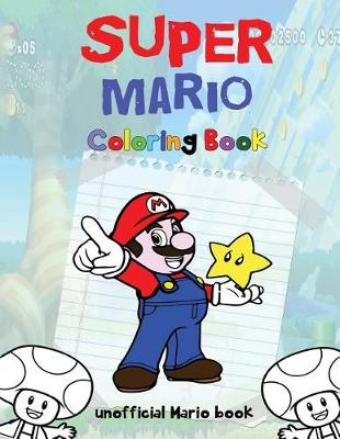 Book cover for Super Mario Coloring Book