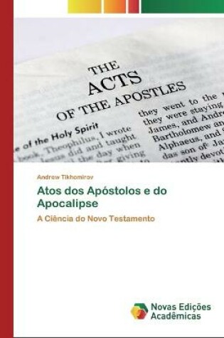 Cover of Atos dos Apostolos e do Apocalipse