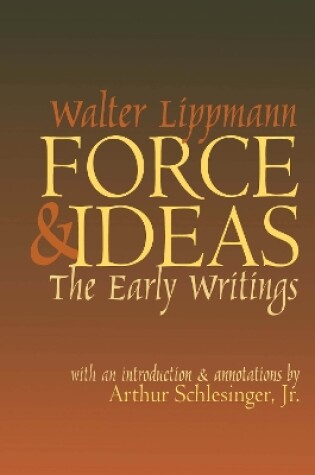Cover of Force and Ideas