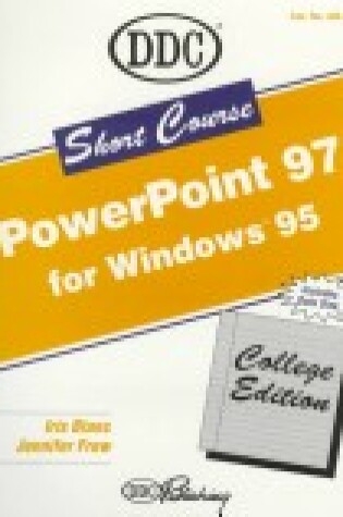 Cover of Powerpoint 97 for Windows 95