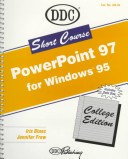 Book cover for Powerpoint 97 for Windows 95