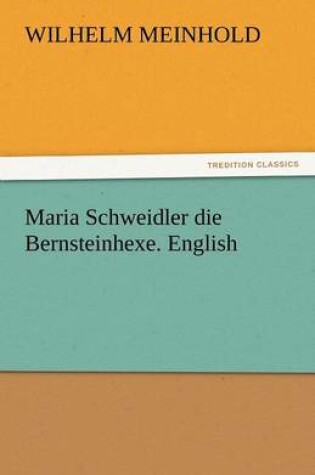 Cover of Maria Schweidler Die Bernsteinhexe. English