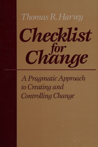 Cover of Checklist for Change %%%