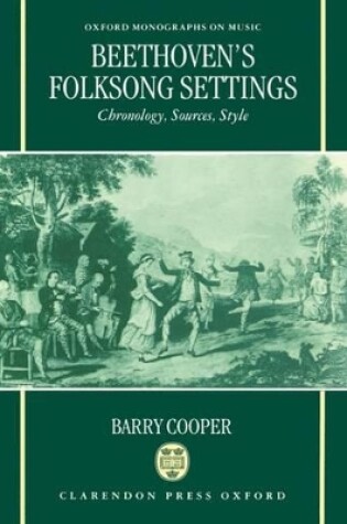 Cover of Beethoven's Folksong Settings