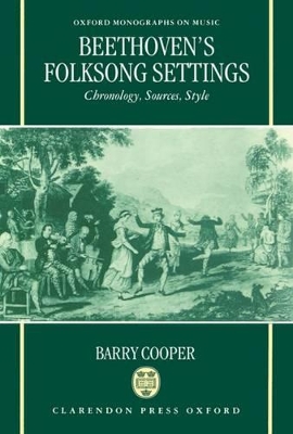 Book cover for Beethoven's Folksong Settings