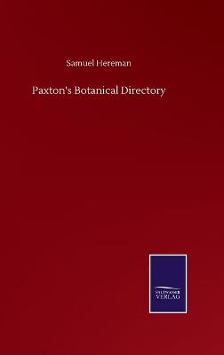 Book cover for Paxton's Botanical Directory