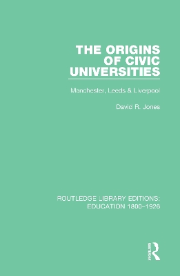 Book cover for The Origins of Civic Universities