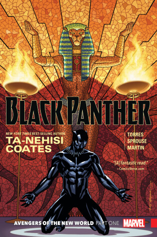 Cover of Black Panther Book 4: Avengers of the New World Part 1